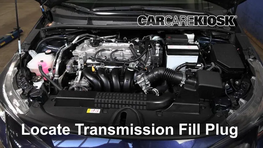 2021 Toyota Corolla LE 1.8L 4 Cyl. Transmission Fluid Check Fluid Level